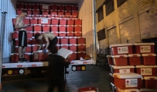 中国红十字基金会向北京受灾地区支援2200只赈济家庭箱、1000个卫生包