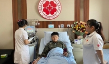 广西一武警战士为生命“续航” 捐赠造血干细胞救助患儿