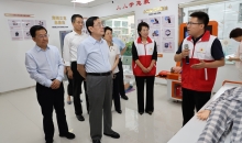 何维在河南调研红十字会工作
