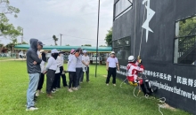 广西北海市红十字救援队开展新学员绳索技能专项培训