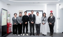 海创集团创始人朱润民一行到访中国红十字基金会