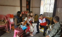 中国红十字会总会到海南开展“摩羯”台风赈济救助项目回访评估
