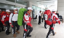 中国红十字国际救援队第二梯队启程赴缅开展救援
